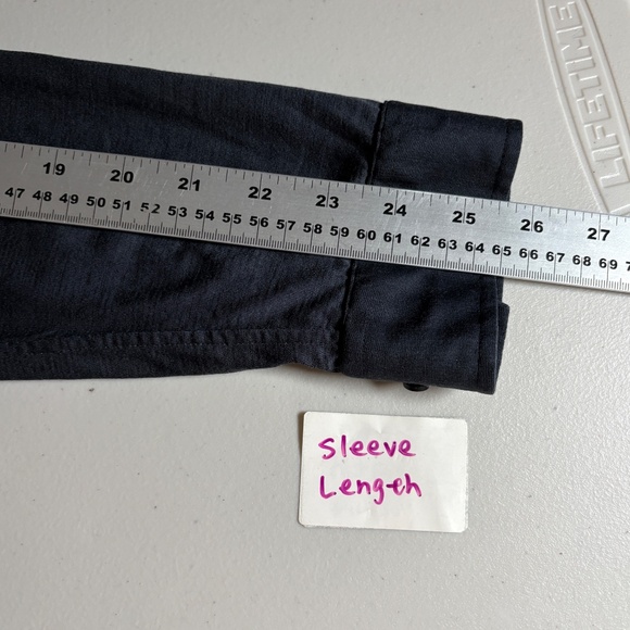 Unbound Merino 100% Wool Button Down Long Sleeve Shirt - Men's Size L - Gray - Picture 9 of 10